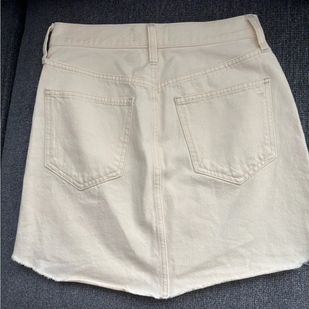Madewell Dolphin Hem Mini Skirt - Picture 2 of 5